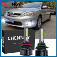 สำหรับ Toyota Corolla ALTIS 2010 2011 2012 2013 - 6000K Combo LED ด้านหน้าหมอกโคมไฟชุดหลอดไฟหมอก (1