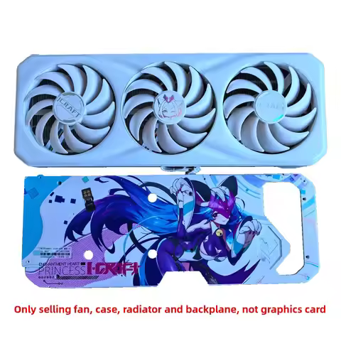 Custom Original 3-Heat-Pipe GPU Heatsink Radiator for MAXSUN GeForce RTX 4060 Ti iCraft OC Yuanjia E