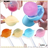 ALMA Silicone Ice Molds, Mini DIY Silicone Popsicle Mold, Popsicle Tools Reusable with Removable Lids Ice Pop Mold Bar