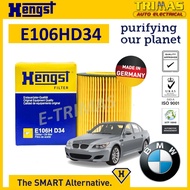 HENGST Oil Filter BMW 5 E60 E61 Engine M54 2001-2010 Penapis Minyak Enjin E106H D34 11 42 7 512 300
