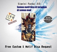 Garskin Vapor sigelei Fuchai 213 motif yugi oh - motif bisa request