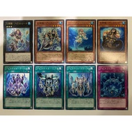 YUGIOH Mermail Abysstrite Abyss-scale of the Mizuchi Abyss-scale of Cetus  Abyss-sphere MERMAIL SERI