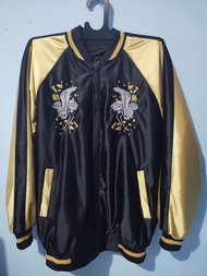 Jaket sukajan tsuru tori/jaket sukajan murayama/tsuru tori black gold/jaket sukajan high and low