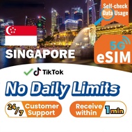 Singapore eSIM 10GB Unlimited Data High-Speed Unlimited Data Travel eSIM