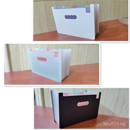 Wholesale Inner Page Stationery PP Zipper Bag File Folder Archive Box Accordion Pocket Manufacturer 