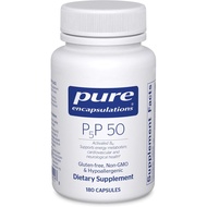 Pure Encapsulations P5P 50 - Active Vitamin B6 50 mg 60 Capsules