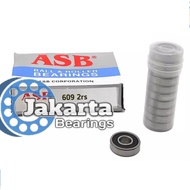Bearing Laker/ Bearing/ 609 2RS RUBBER CAP ASB BRAND