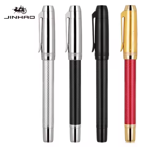 JINHAO 92 Metal Fountain Pen Star Series EF/F/M Nib Luxury Writing Ink Pen for Business Office Schoo