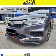 HONDA CITY 2017-2019 ABS THAI MUGEN RS BODYKIT SKIRTING WITH PAINT