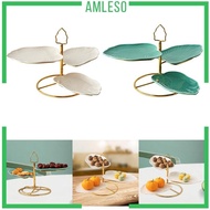 [Amleso] 3 Tier Cake Stand Cupcake Stand Afternoon Tea Cake Stands Tiered Sandwich Stand