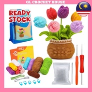 Beginner Crochet Material Kit- DIY Crochet Set-Full Knitting Tools- Crochet Starter Kit for Beginner