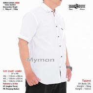 KEMEJA Men's Shirts Short Sleeve Short Shirts Casual Shirts BIG SIZE JUMBO Shirts 3XL 4XL 5XL PREMIU
