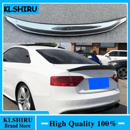 For Audi A5 B8 B8.5 Spoiler Base Coupe 2007-2016 CAT Duckbill Style Gloss Black Rear Trunk Spoiler W