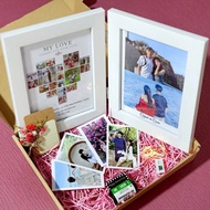 Double photo frame, decorative gift frame with meaningful and luxurious 10x15, 13x18, 15x21, 15x15, 