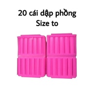 ( GIÁ RẺ ) Combo 20 - 36 Cái Kẹp Bấm Phồng Chân Tóc ( Size To 20 Cái Size Nhỏ 36 Cái )