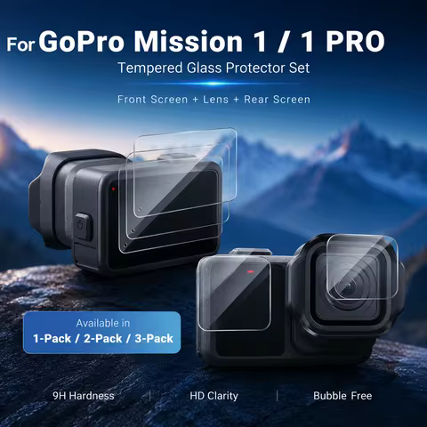 Tempered Glass for MISSION 1 PRO/MISSION 1 Screen Protector Anti-scratch Film for MISSION 1/1 PRO Ac
