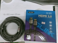 สายHDMI GLINK HDMI 2.0 รุ่น GL-201 10เมตร