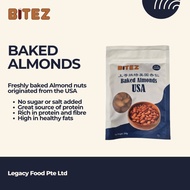 BITEZ Baked Almonds (200g) - Unsalted