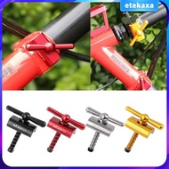 [Etekaxa] C Type Hinge Clamp for Folding Bike Buckle Folding Bike Frame and Keeping Head Tube