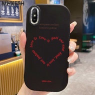 MHKETH Case For Xiaomi Redmi 9A 9I Personality Love Design Advanced Silicone Phone