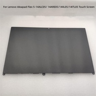 Lenovo Ideapad Flex 5 14ALC05 14ARE05 Flex 5-14IIL05 14ITL05 Display LCD Screen Touch Glass Replacem