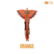 layang layang naga/layangan naga/layangan 3 dimensi/layangan kain/unik - orange