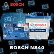 BOSCH NS40 NS40ZL 42B20L Car Battery Kereta Myvi Bateri Kereta Axia Bezza Bateri Alza Bateri Viva Ba