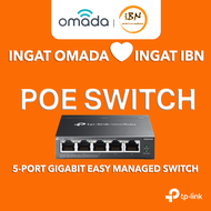 TP-Link ES205GP Omada 5-Port Gigabit Easy Managed Switch with 4-Port PoE+ @ IBN