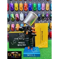 WELL DF-505 G13 SPRAY GUN (GRAVITY) 1.3mm