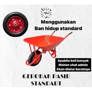 Gerobak Pasir standart/Gerobak Dorong / Gerobak Sorong Mirip Artco