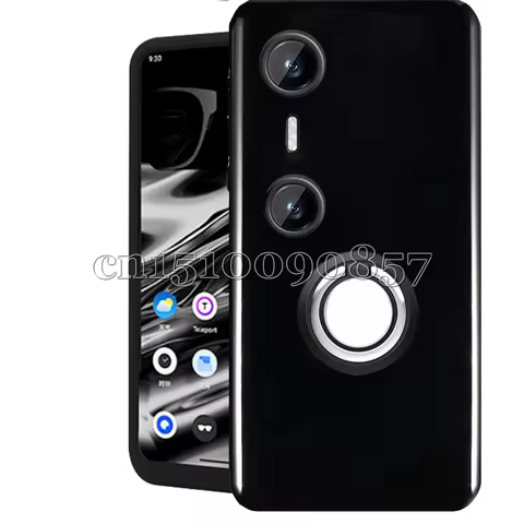 For XREAL Beam Pro Black Glossy Soft TPU Shockproof Back Cover Case For XREAL Beam Pro