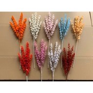 Fake branches and leaves - Decorative plastic apple branches with 5 branches