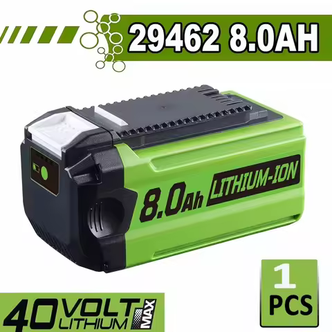 VANON 8.0Ah 40V Battery Replace Greenworks 40Volt Lithium Battery G-MAX for 29472 29462 29252 20202 