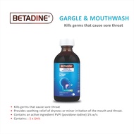 Betadine Gargle & Mouthwash