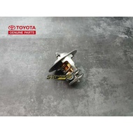 วาล์วน้ำ ( 82 c° ) Toyota Corolla AE100 AE110 / Corona ST190 เครื่องยนต์ 4AFE ( Toyota แท้ศูนย์ 100% ) 030vk