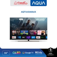 AQUA QLED Google TV 55 Inch Dolby Atmos AQT55S900UX