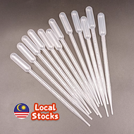 Disposable Pipette 3ml Mini Clear Plastic Eye Epoxy Resin Dropper Laboratory Transfer Pipettes