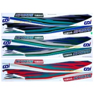 YAMAHA Y100 SPORTS STICKER 4 Y100SPORTS LAMA