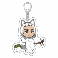 Pure White Sound Sawamura Snow Sawamura Wakaya Sawamura Umeko Maeda Julie Yamari Knot Anime Keychain