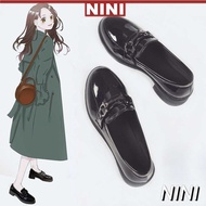 PC3 Women shoes Black shoes Plus size British shoes Oxford shoes women Flat shoes 35-43 Large Size L
