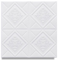 PROMO!! Wallpaper 3D Foam Sticker wallfoam Motif Batik uk 70x70cm