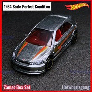 Hot Wheels Honda Civic EK9 Type R Zamac 1999 Hotwheels 99 Honda Civic Type R EK9 JDM Hotwheel Japan 
