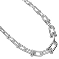 蒂芬妮 (Tiffany & Co.) 五金漸層鏈項鍊，925 純銀，約 106.3 克，女士款 [二手]