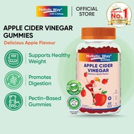 Holistic Way Apple Cider Vinegar Gummy - Halal | Vegan (60 Gummies)