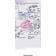 TOYOTA WISH ZGE22 ZGE25 ZNE14 ANE11 REAR LOWER CONTROL ARM BUSH > 48725-32250