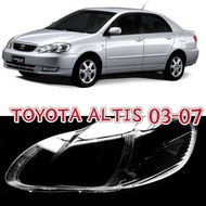 TOYOTA ALTIS 2002-2007 HEADLAMP COVER HEADLAMP LENS HEADLAMP CASING