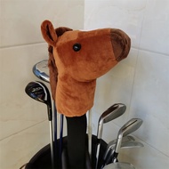 Pony Golf Driver Headcover Top Plush Little Horse 460cc Wood Club Head Cover With Sleeve Drop Shippi