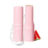 DAGEDA Watermelon Sunscreen Stick, Sunscreen Stick SPF50, Transparent Light Texture, Sweatproof Wate
