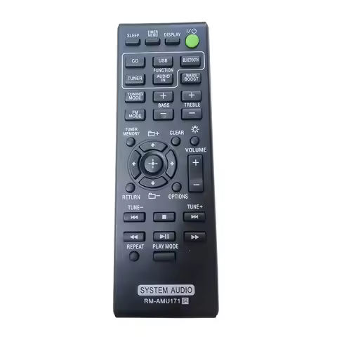 Remote Control Replace For Sony Audio System CMT-BT60 CMT-BT60B CMT-BT80W