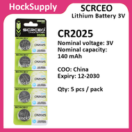 [15pcs $6.00] SCRCEO CR2016 CR2025 CR2032 Lithium 3V Button Battery 2016 2025 2032 [FAST SHIP OUT]